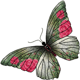 Анимированная открытка Бабочка бабочки анимашки