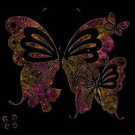 Анимированная открытка Бабочки гиф бабочки