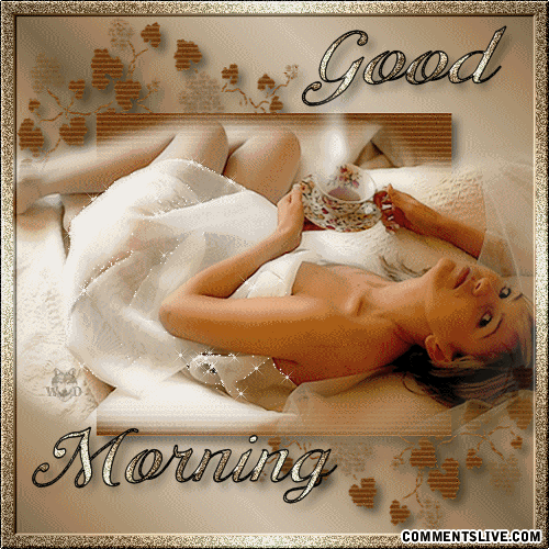 Анимированная открытка Good Morning за добро утро