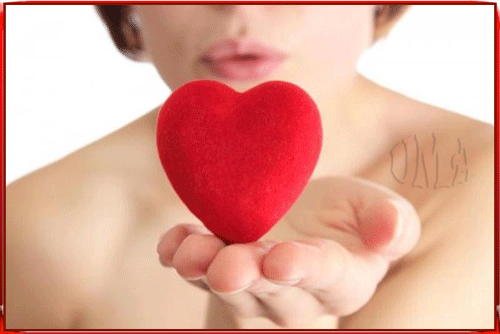 Анимированная открытка Сердце сердце мао