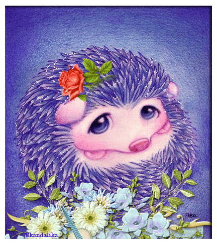 Анимированная открытка Хорошего дня рисунки животных
