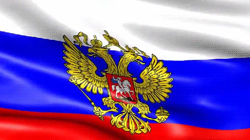 Анимированная открытка Флаг России Об оружии 2015 (бспл) icon