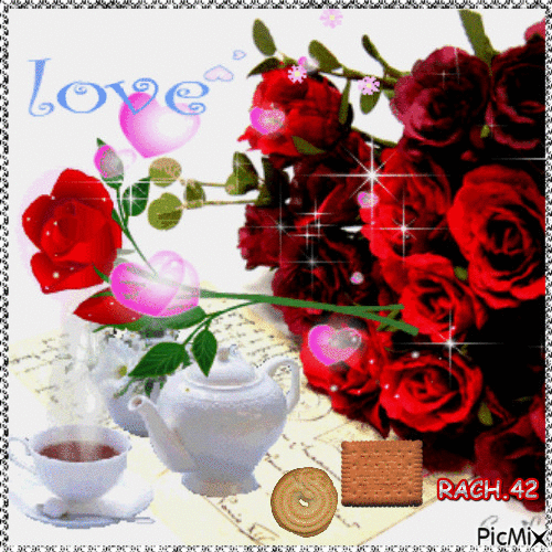 Анимированная открытка Love Гиф
