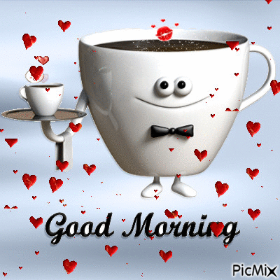 Анимированная открытка Good Morning PicMix