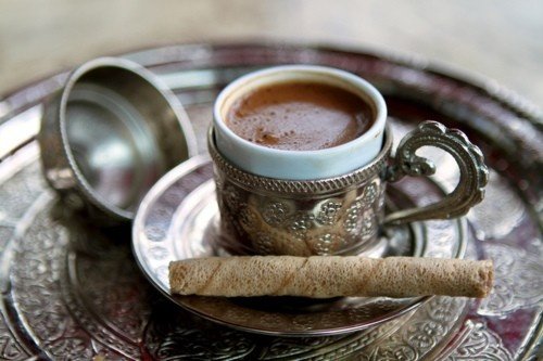 Открытка Кофе чашка кофе по-турецки